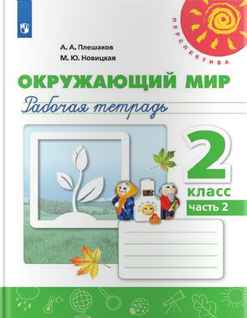 ГДЗ к рабочей тетради по окружающему миру Плешаков, Новицкая 2 класс 2 часть