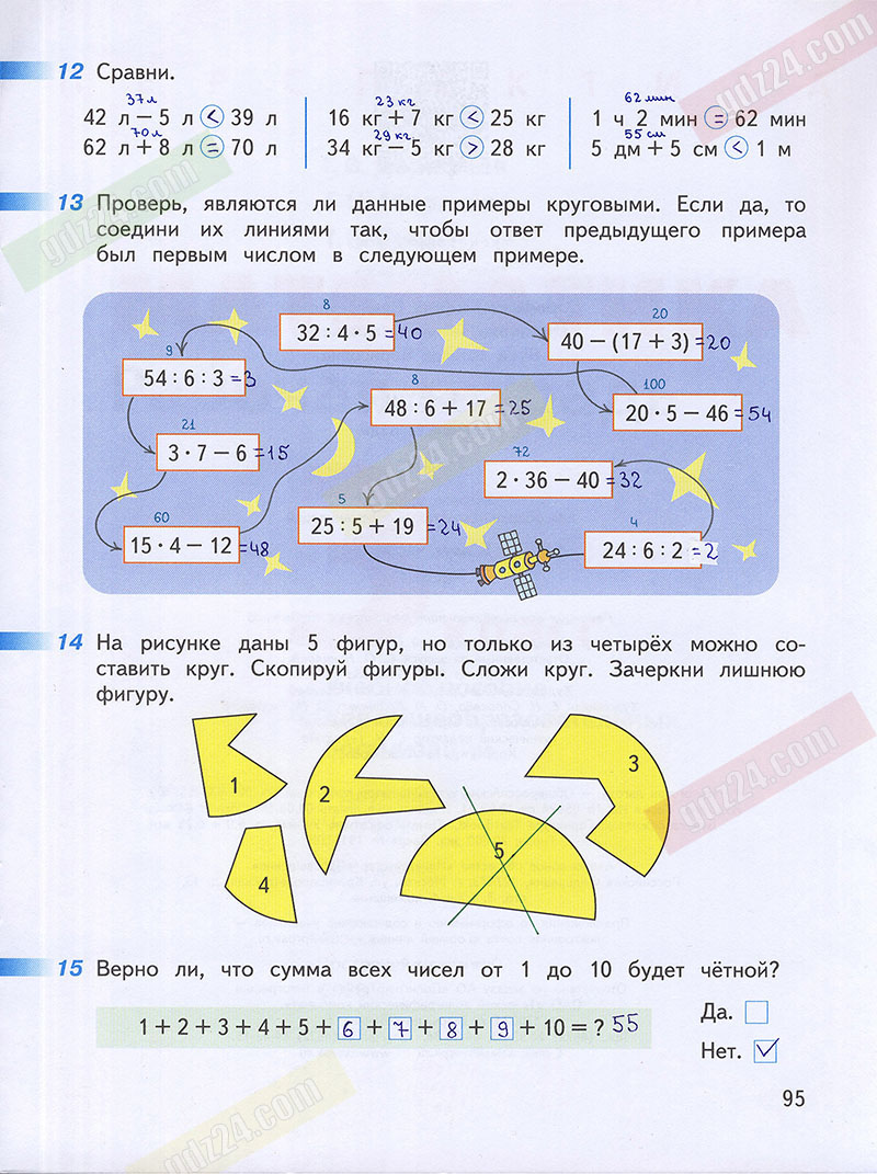 ГДЗ по Математике 4 класс: Дорофеев Г.В.